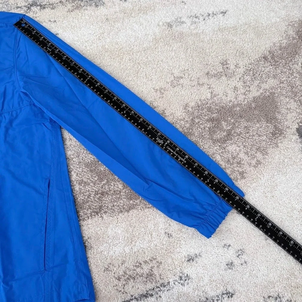 Hurley Mens Exist Brushed Poly‎ Full Zip Size M Windbreaker Blue HSP21VMJ-01939